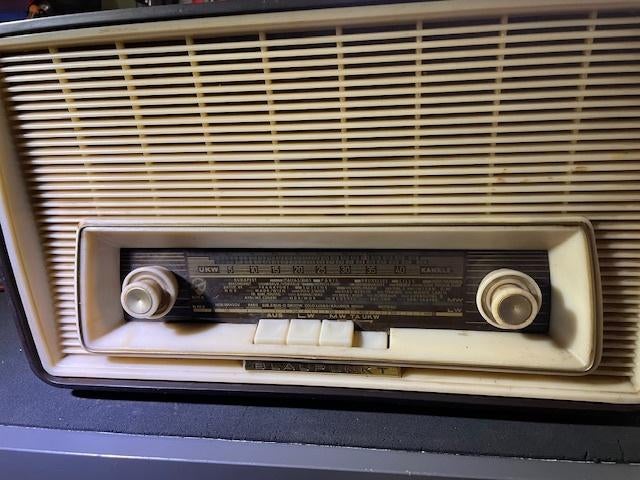 Blauwpunkt buizen radio, Audio, Tv en Foto, Radio's, Ophalen of Verzenden, Gebruikt, Radio