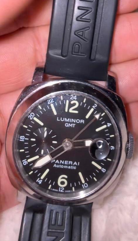 Panerai Luminor GMT Automatic PAM00088 - Limited Edition, Overige merken, Gebruikt, Staal, Polshorloge