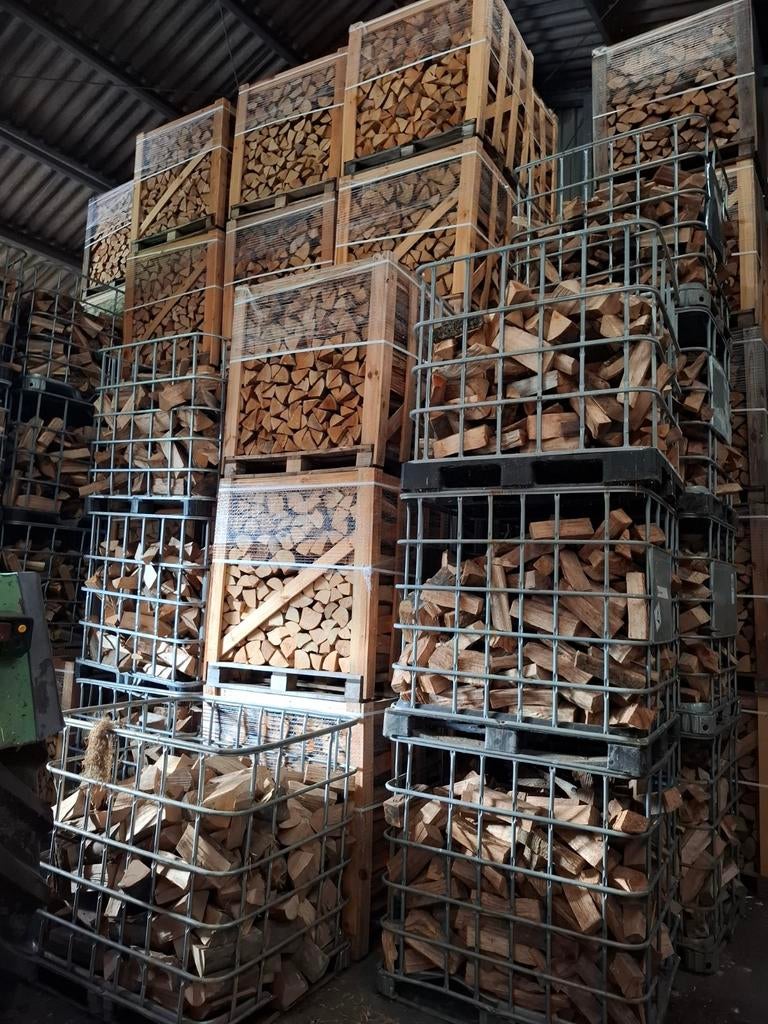 Ovendroog Eiken Haardhout - Direct Stoken!, Tuin en Terras, Haardhout, Ophalen of Verzenden, Eikenhout, Blokken