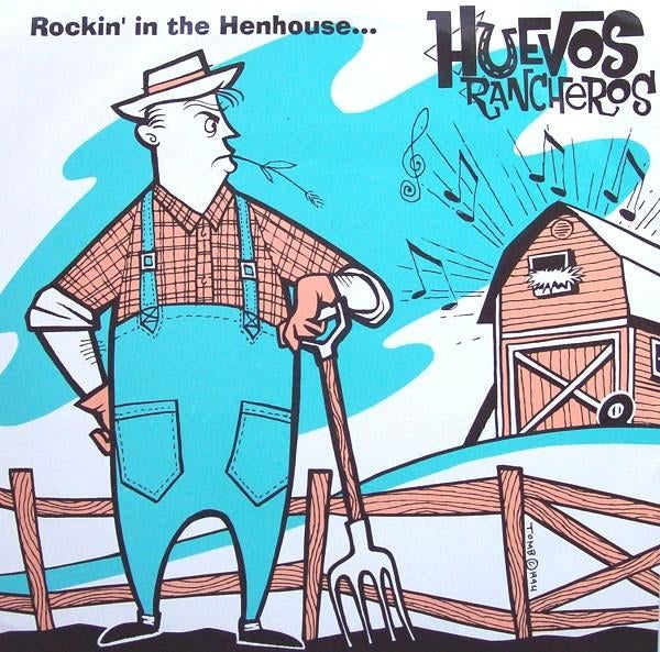 huevos rancheros/rockin in the henhouse-garage/punk/rockabil, Gebruikt, Verzenden, 7 inch, Single