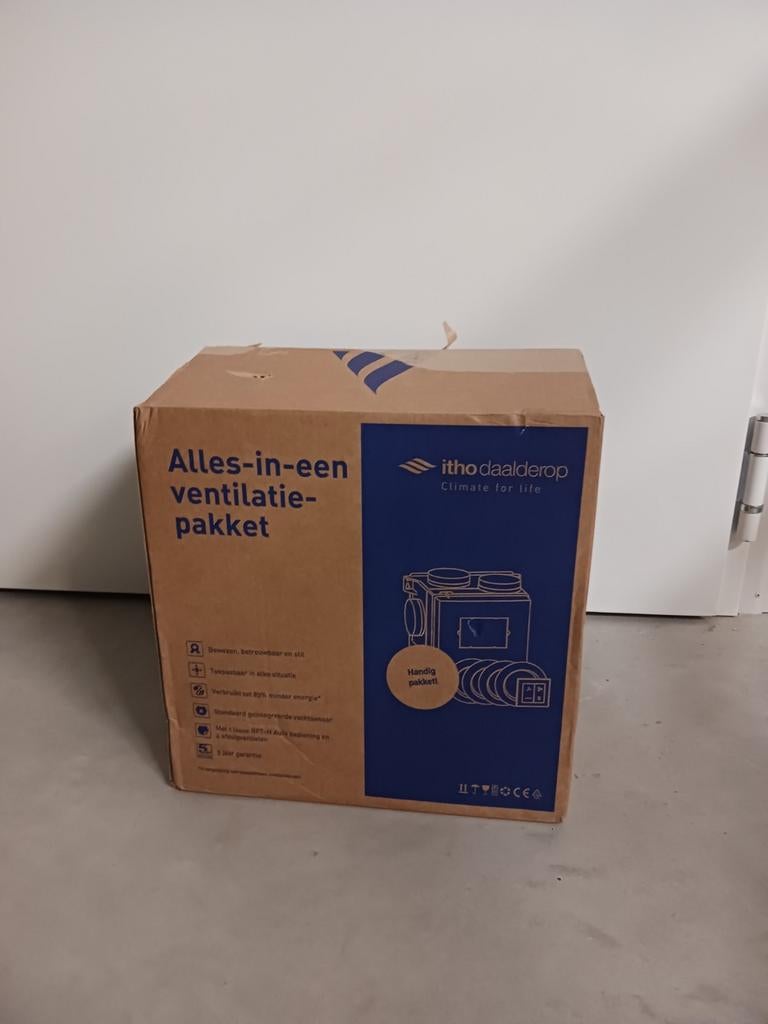 Itho Daalderop ventilatiepakket,4 ventiel+ RFT-N auto, Nieuw, Ophalen of Verzenden, Nieuw, Afzuiger