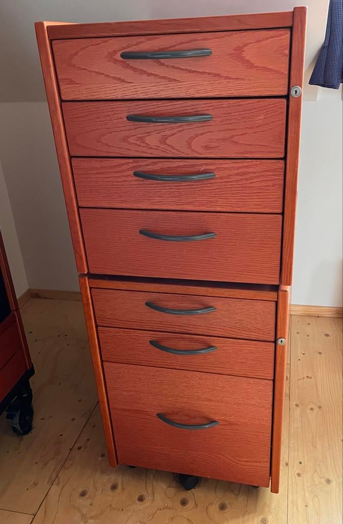 Ikea Effectiv 2x ladeblok 1x archiefkast, Ophalen, Gebruikt, 100 tot 150 cm, 50 tot 100 cm