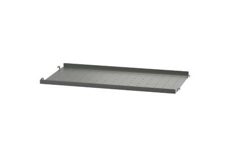 String Metal Shelf Low - 58x30x2 - grijs, Huis en Inrichting, Kasten | Wandmeubels, Nieuw, Ophalen of Verzenden, Minder dan 150 cm