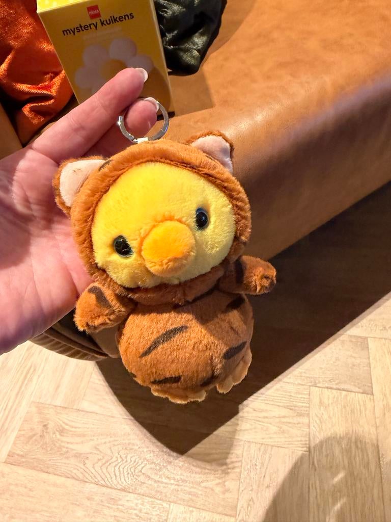 Hema Mystery Kuikens Sleutelhanger - Tijger, Ophalen of Verzenden, Nieuw, Eend