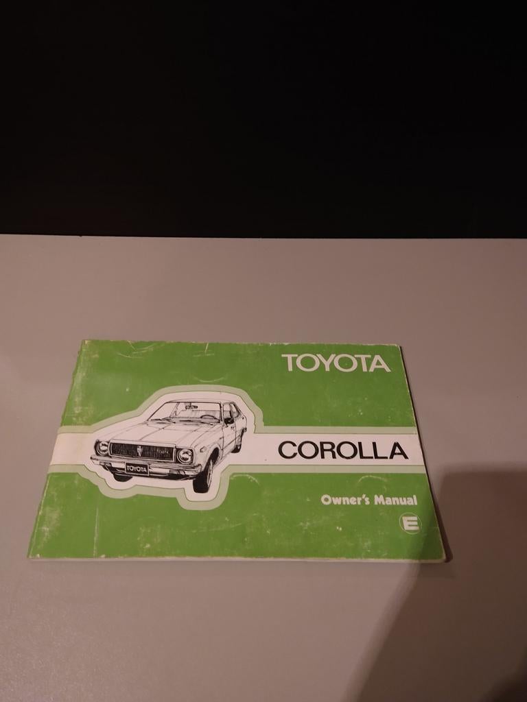 Toyota Corolla Handleiding, Ophalen of Verzenden