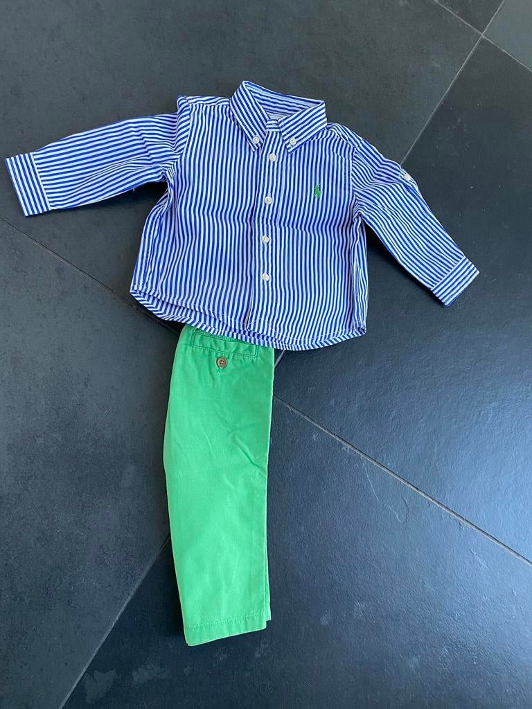 Ralph Lauren set mt 74, Ophalen of Verzenden, Zo goed als nieuw, Jongetje, Setje
