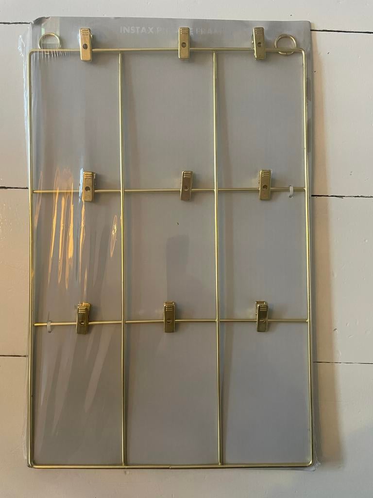 Instax Fotolijst van de HEMA met Klemmen - Nieuw, Ophalen of Verzenden, Nieuw