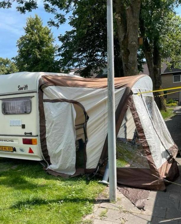 Redwood Orion Air 325 voortent (opblaasbaar en lichtgewicht), Ophalen of Verzenden, Zo goed als nieuw