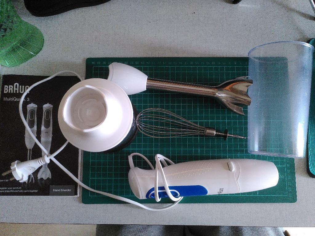 Braun MultiQuick 3 Staafmixer, Minder dan 1 liter, Ophalen of Verzenden, Gebruikt, 2 snelheden