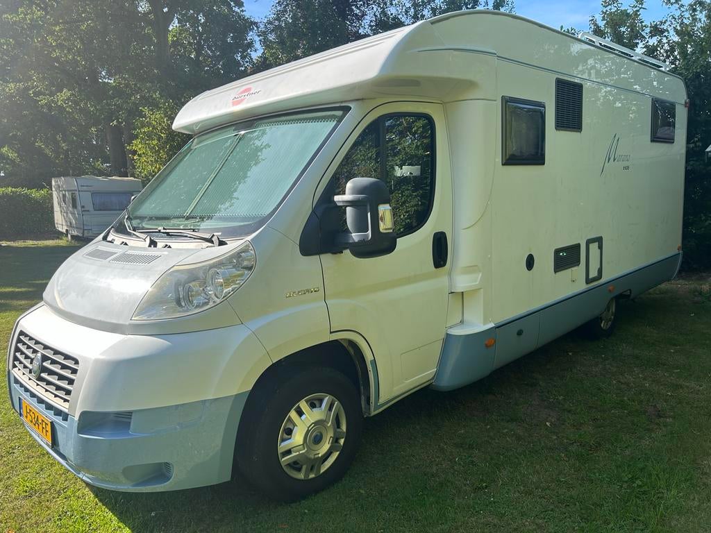 Bürstner half-integraal camper, Caravans en Kamperen, Ringverwarming, Fiat, 7 tot 12 maanden geleden, Tot en met 3