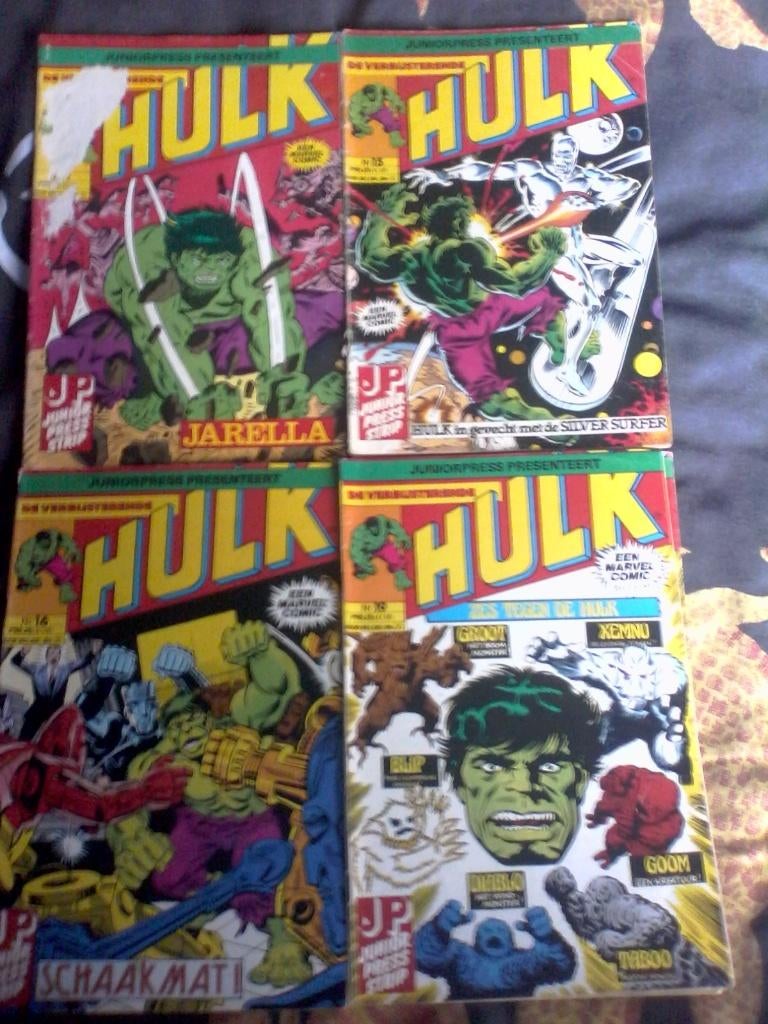 hulk / she hulk comics, Europa, Meerdere comics, Junior Press, Ophalen