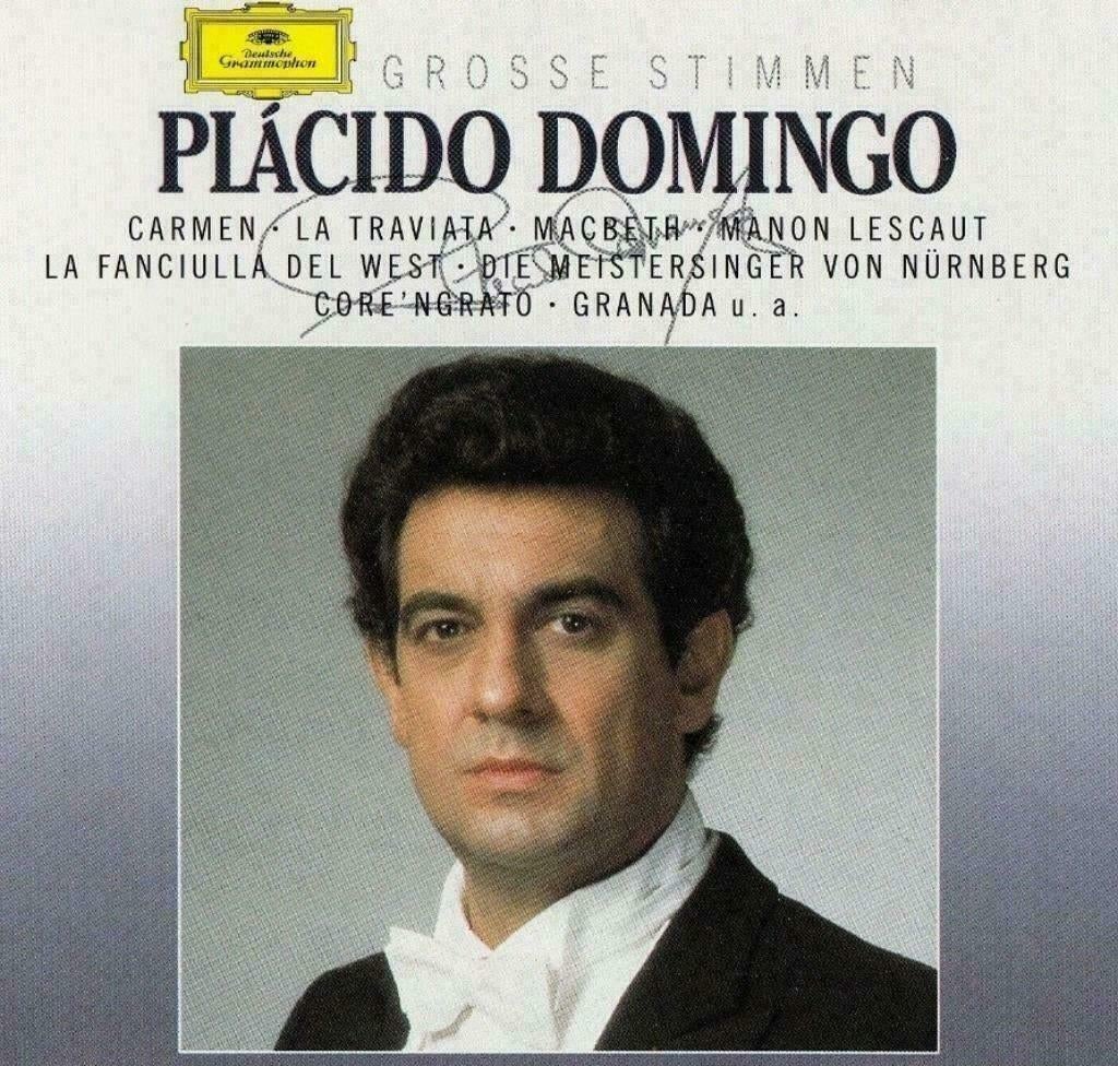 PLACIDO DOMINGO"", Ophalen of Verzenden, Romantiek, Zo goed als nieuw, Overige typen
