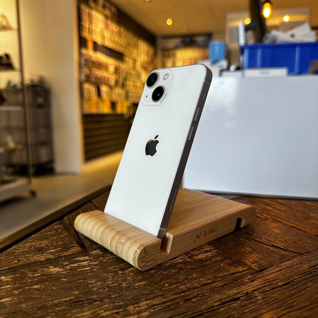 Apple iPhone 13 Mini 128GB - Gebruikt - incl Garantie, Apple, Wit, Ophalen of Verzenden, Zonder simlock