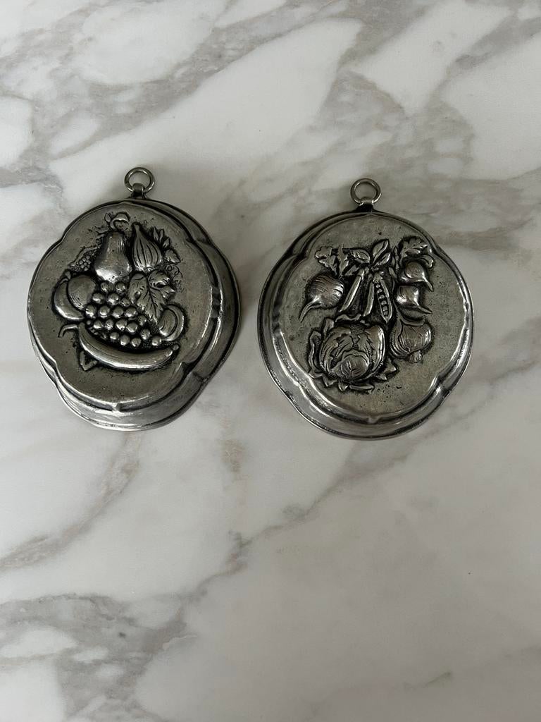 Tinnen Bakvormpjes, Antiek en Kunst, Ophalen of Verzenden