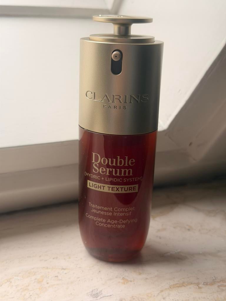 Clarins Double Serum, Ophalen of Verzenden, Nieuw, Gehele gezicht, Verzorging