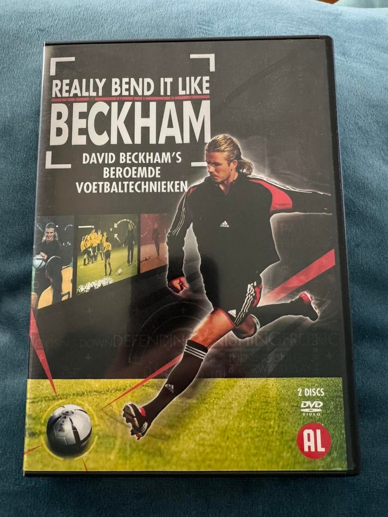 David Beckham voetbaltechnieken 2 discs DVD, Ophalen of Verzenden, Zo goed als nieuw, Buitenlandse clubs, Overige typen