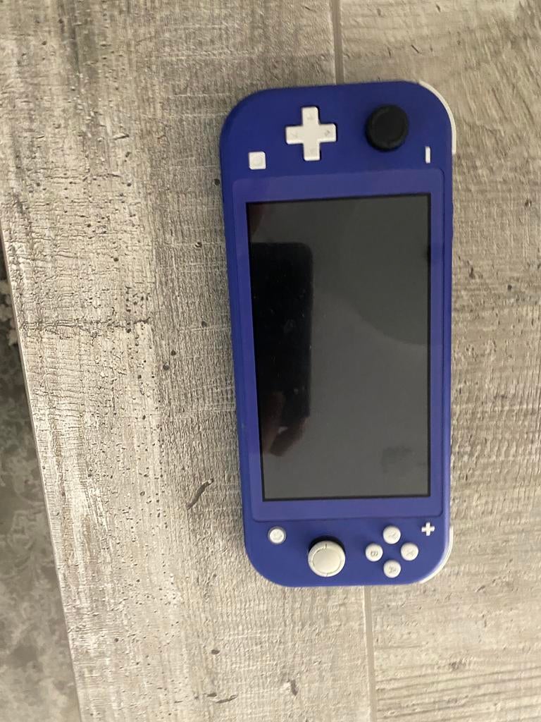 Nintendo switch lite blauw, Ophalen of Verzenden, Turquoise, Zo goed als nieuw
