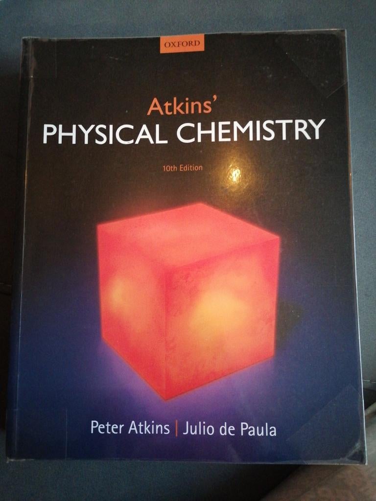 Atkins' Physical Chemistry, 10th Edition, Gelezen, Ophalen of Verzenden, WO, Peter Atkins, Julio de Paula