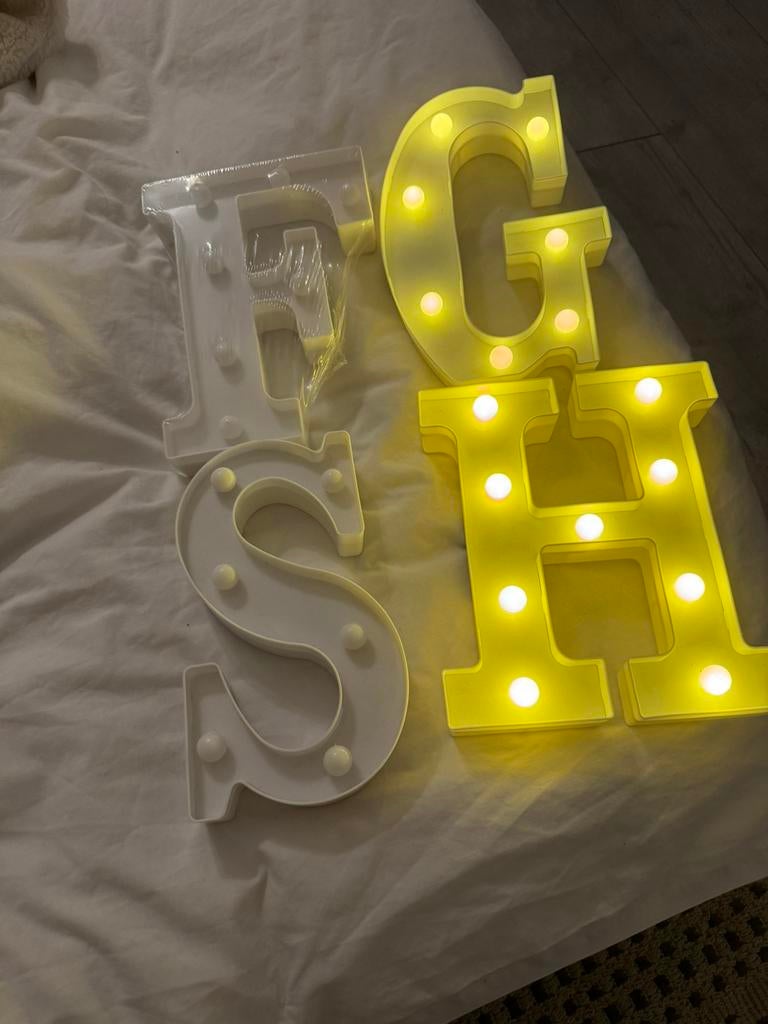 verluchte letters, Ophalen of Verzenden, Zo goed als nieuw, Versiering, Geboorte of Huwelijk