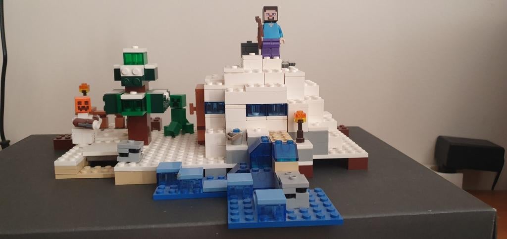 Lego mindcraft - 21120, Ophalen, Zo goed als nieuw, Complete set, Lego