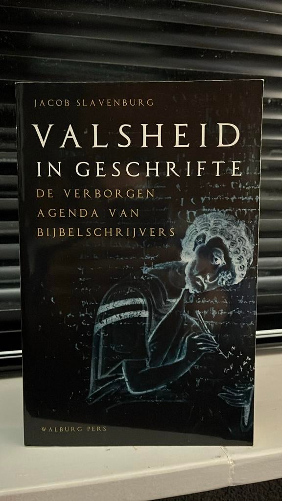 Valsheid in Geschrifte - Jacob Slavenburg, Ophalen of Verzenden, Zo goed als nieuw, Christendom | Katholiek