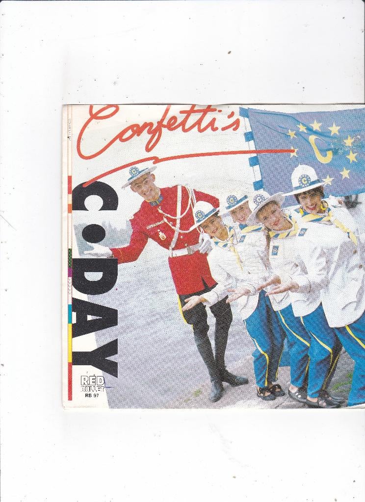 Single Confetti's - C Day Live, Cd's en Dvd's, Vinyl Singles, Ophalen of Verzenden, Gebruikt, 7 inch, Pop