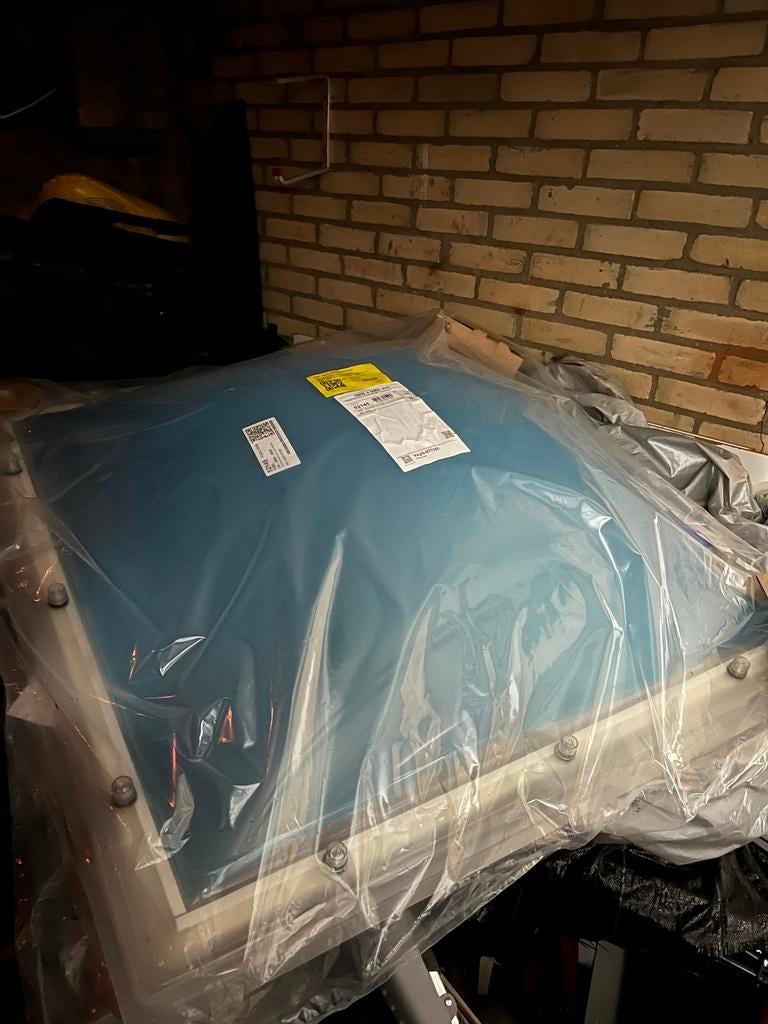 Lichtkoepel 90x90 acrylaat nieuw, Kunststof, Overige kleuren, Overige typen, Nieuw