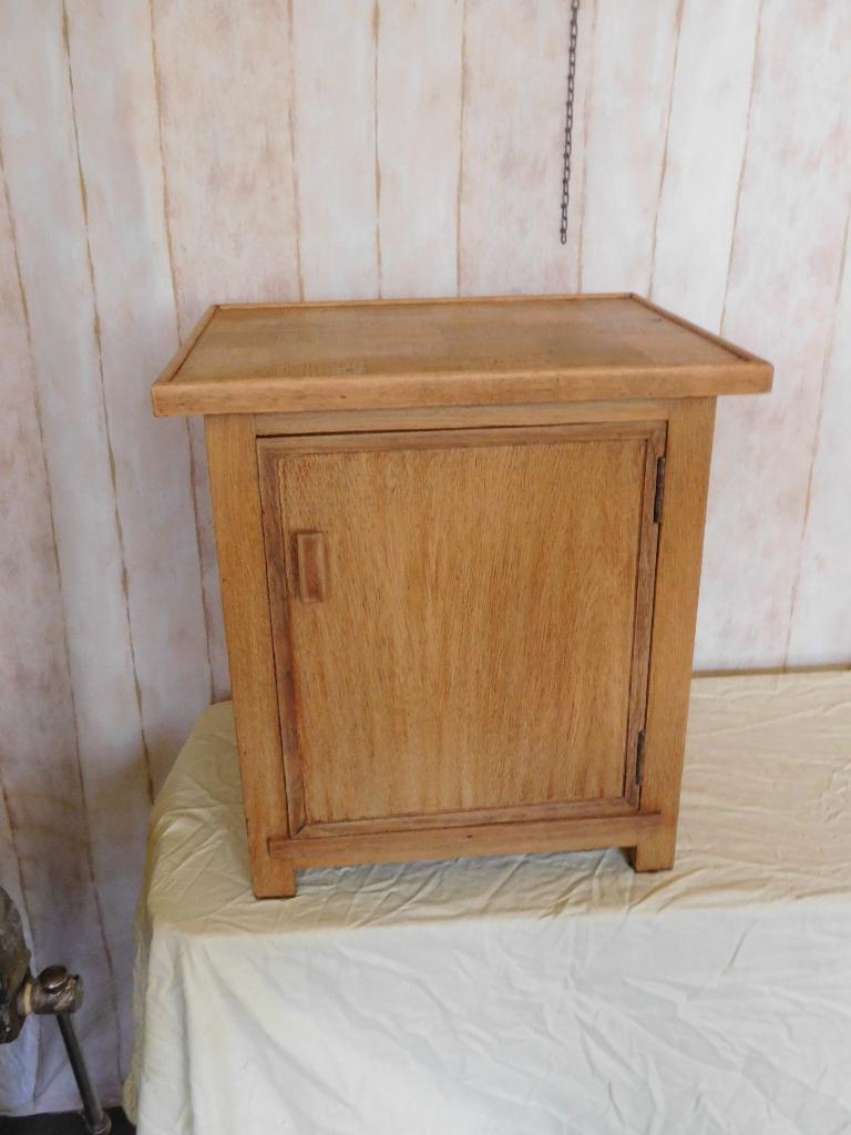 BLANK EIKEN KASTJE, Ophalen, Minder dan 50 cm, 1 of 2 laden, Eikenhout