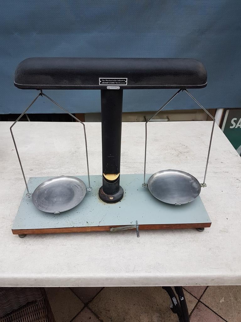 Antieke Becker's Sons Weegschaal, Antiek en Kunst, Antiek | Gereedschap en Instrumenten, Ophalen of Verzenden