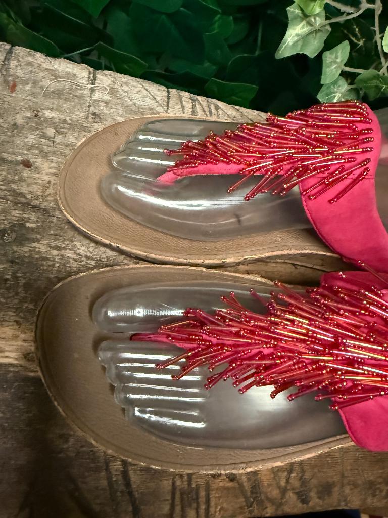 zo goed als nieuw slippers van Fitflop maat 37, Ophalen of Verzenden, Zo goed als nieuw, Fitflop, Roze