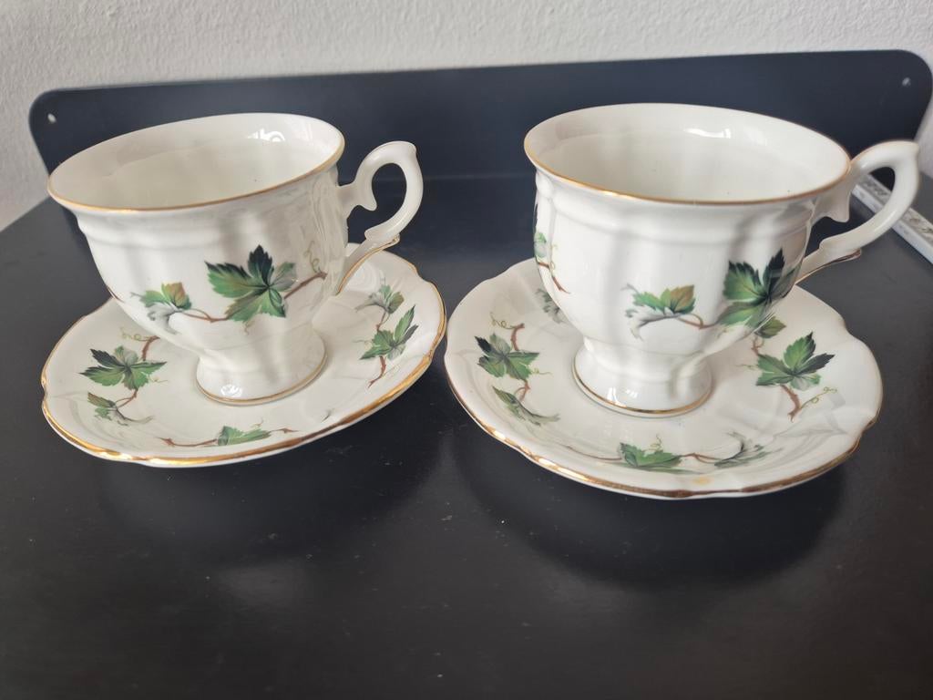 Royal Victoria porselein, Ophalen of Verzenden, Zo goed als nieuw, Porselein, Kop en/of schotel