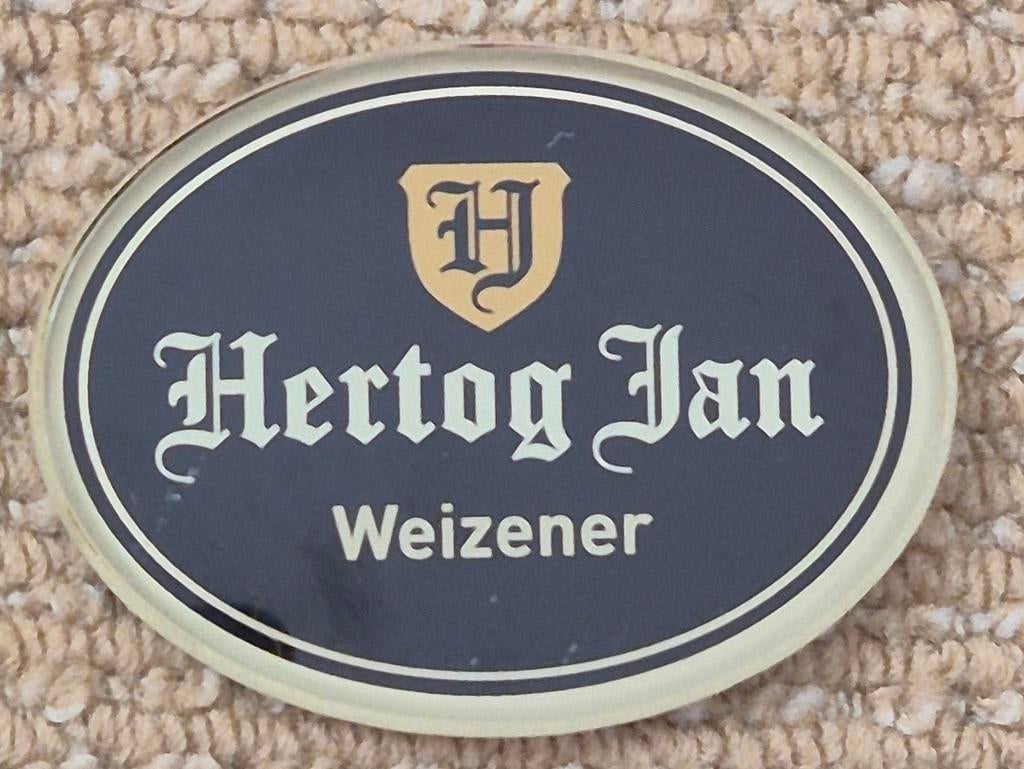 Ovale Taplens Hertog Jan Weizener, Ophalen of Verzenden, Zo goed als nieuw, Overige typen, Hertog Jan