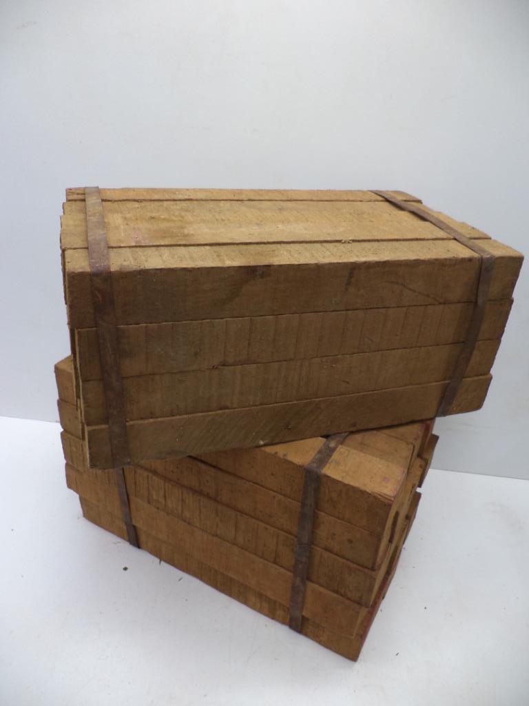 Teak houten balkjes bundels teakhout jachtbouw kwaliteit, Doe-het-zelf en Verbouw, Hout en Planken, Ophalen of Verzenden, Zo goed als nieuw