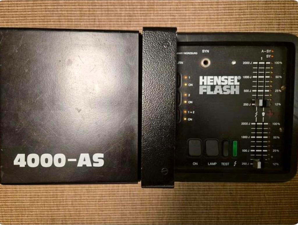 Hensel studiolicht, Ophalen