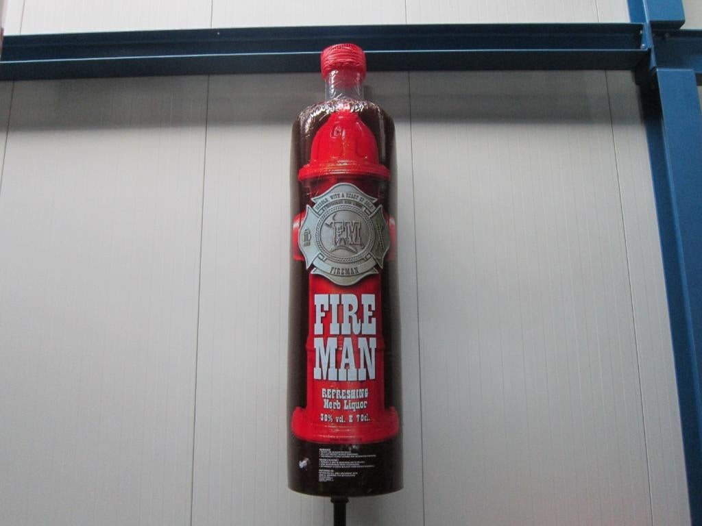 FIREMAN OPBLAAS FLES, Ophalen, Zo goed als nieuw, Overige typen