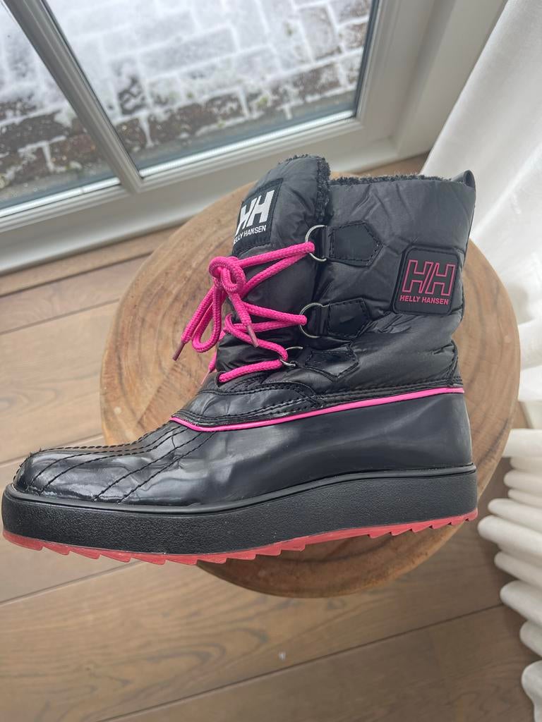 Sneeuwlaarzen / Snowboots - Maat 38 helly hansen, Verzenden, Zo goed als nieuw, Zwart, Snowboots