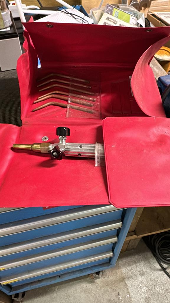 Acetyleen Lasset - Brander met diverse diktes, Ophalen of Verzenden, Gebruikt, Overige typen