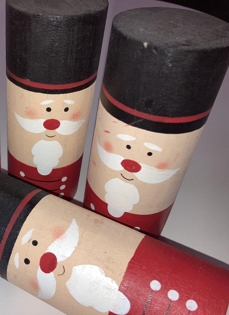 Kabouters Hout, Verzamelen, Beelden en Beeldjes, Zo goed als nieuw, Fantasy, Verzenden