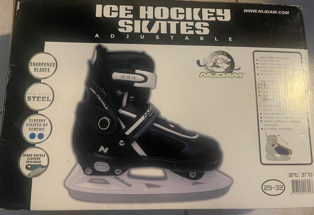 Nijdam schaatsen, Nieuw, Ophalen of Verzenden, IJshockeyschaatsen, Nijdam