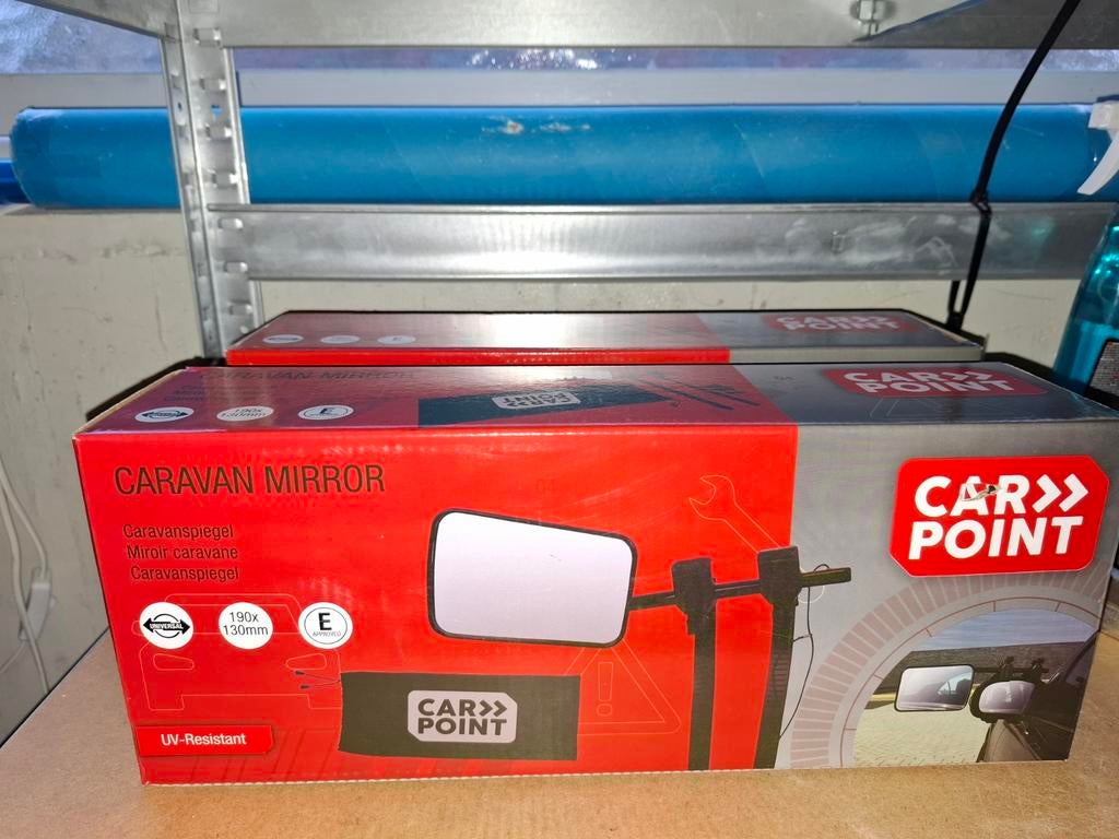 2 Nieuwe Universele Caravanspiegels, Auto-onderdelen, Spiegels, Ophalen, Nieuw, Universele onderdelen