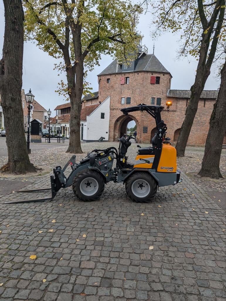 Shovel met machinist (giant g1500 Xtra), Bestrating