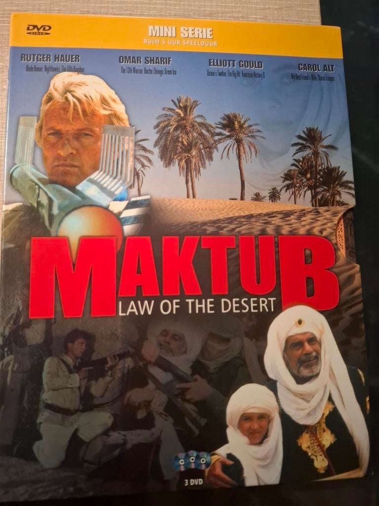 Maktub- Rutger hauer, Alle leeftijden, Ophalen of Verzenden, Zo goed als nieuw