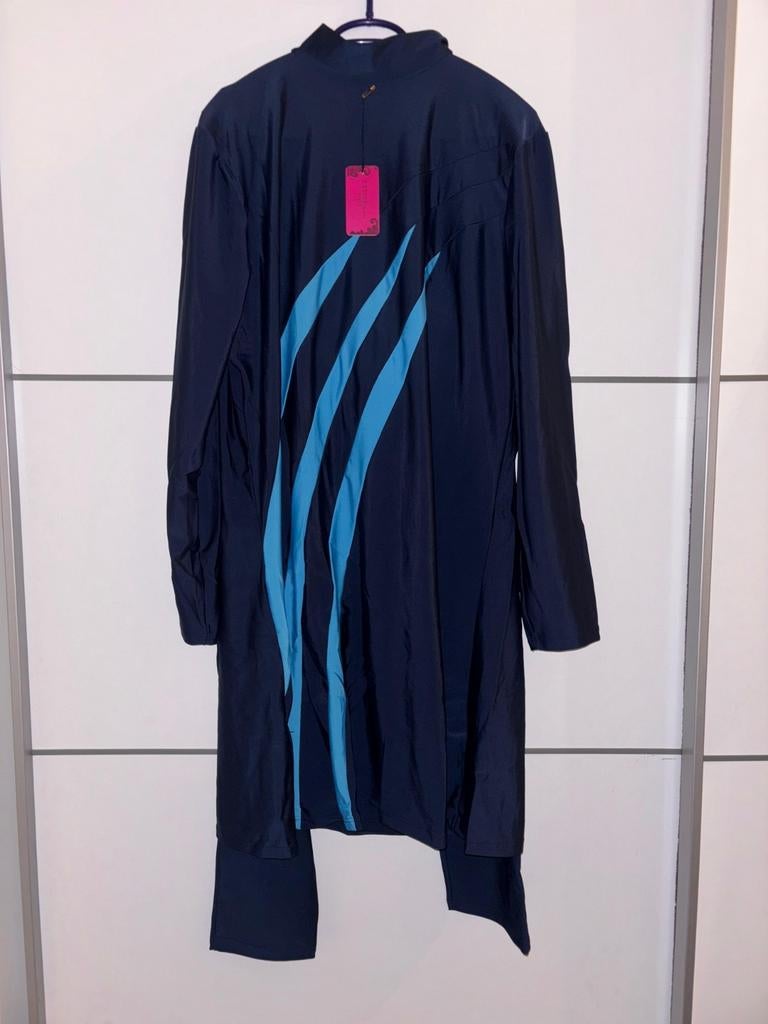(Nieuw) 3-delig burkini met instant hijab, Ophalen of Verzenden, Nieuw, Overige typen