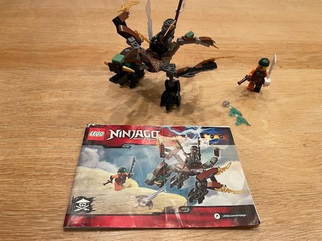 Lego 70559 Cole's Draak Ninjago, Kinderen en Baby's, Speelgoed | Duplo en Lego, Ophalen of Verzenden, Zo goed als nieuw, Complete set
