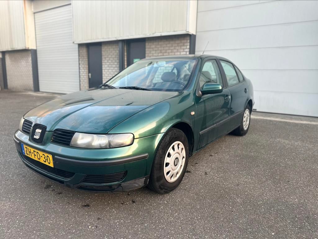 Seat Toledo 1.6 74KW 1999 Groen, 4 cilinders, 100 pk, Handgeschakeld, 48 €/maand