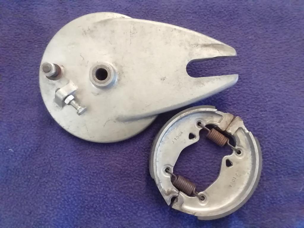 Zundapp originele 517 remankerplaat kleine naaf 517-15-626, Ophalen of Verzenden, Gebruikt, Frame, Overige merken