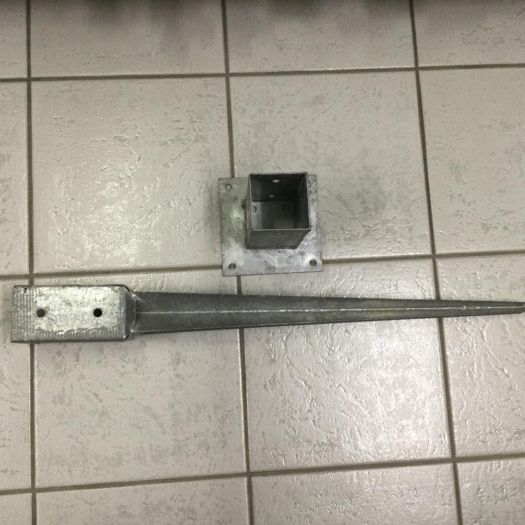 Paalhouder en puntpalen, nieuw !!! zware uitvoering !!!, Ophalen, Nieuw, IJzer, Overige typen