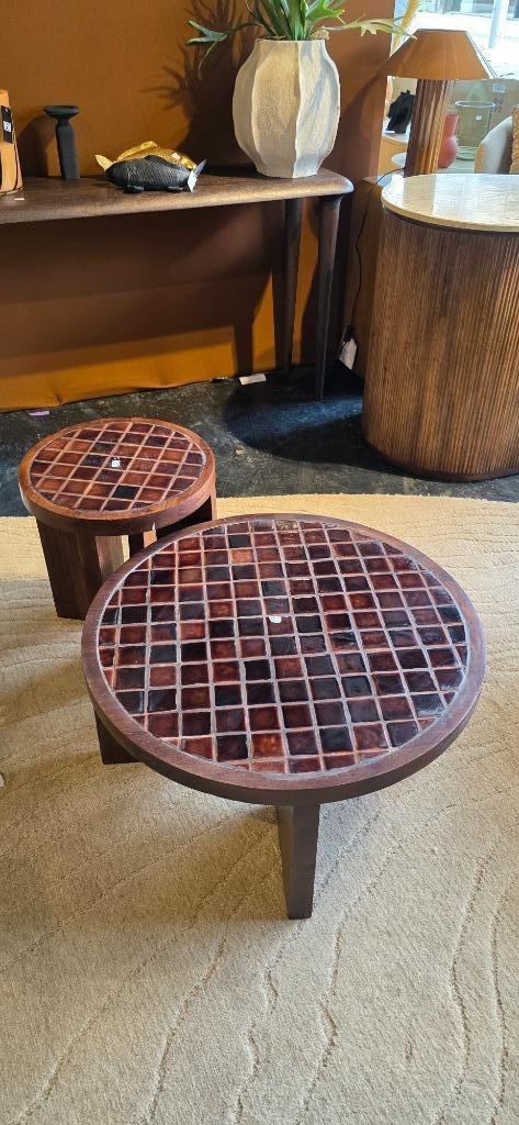 Ronde Salontafel & Bijzettafel Keramiek |  Showmodel, Ophalen, Bornsestraat 31, Rond, 50 tot 100 cm