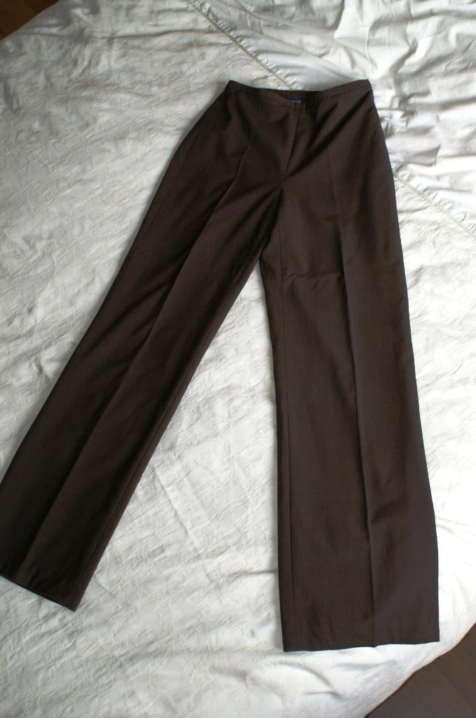 BROEK GEVOERD  MAAT S, Kleding | Dames, Bruin, Ophalen of Verzenden, Zo goed als nieuw, Maat 36 (S)