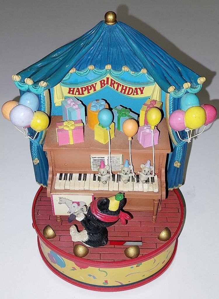 Enesco Muziekdoos / Speeldoos “Happy Birthday to You”, Ophalen of Verzenden
